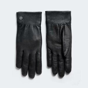 Canada Goose Leather Glove Ribbed Luxe 🇨🇦